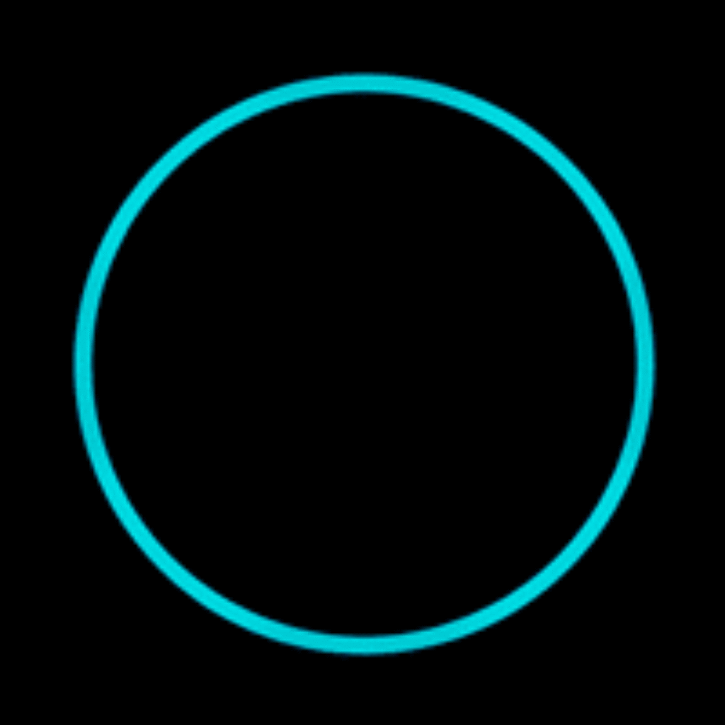 Anneau lumineux sur les appareils Echo Dot 5 Bleu et cyan fixes en alternance