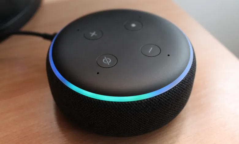 Anneau lumineux sur les appareils Echo Dot 1 Echo Dot