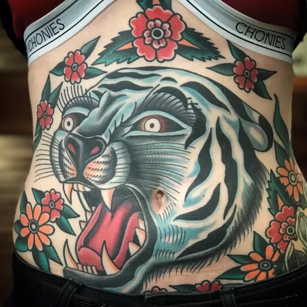 La signification des tatouages japonais 4 tigre tattoo