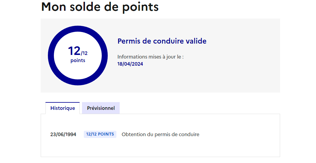 Permis de conduire – Comment vérifier simplement son nombre de points 1 Permis de conduire