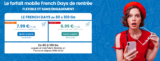 Le forfait mobile French Days de rentrée – YouPrice