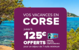 Vacances en Corse – Carrefour offre jusqu’à 125 € sur votre carte fidélité Carrefour